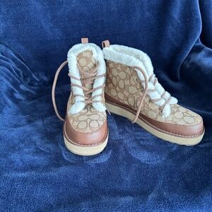 Coach Imani Boot in Signature Jacquard